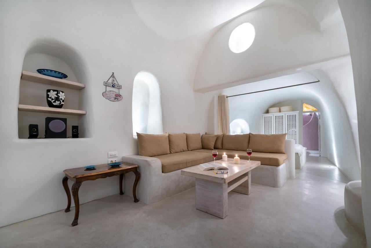 Willa Christina'S Cave House Fira  Zewnętrze zdjęcie