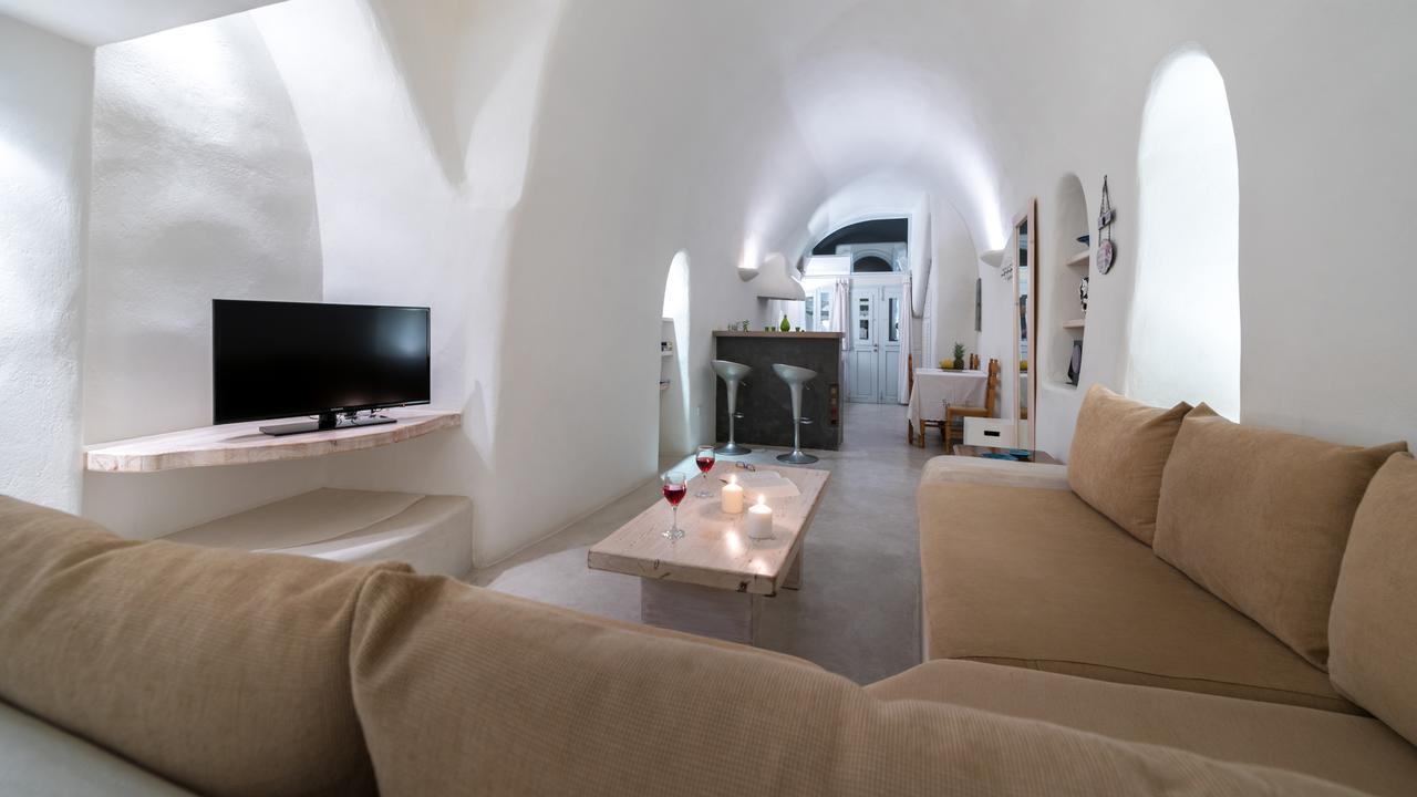Willa Christina'S Cave House Fira  Zewnętrze zdjęcie